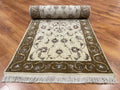Siraze Silk-Blend Usak Handwoven Runner Rug – 055165 by Camel Carpet