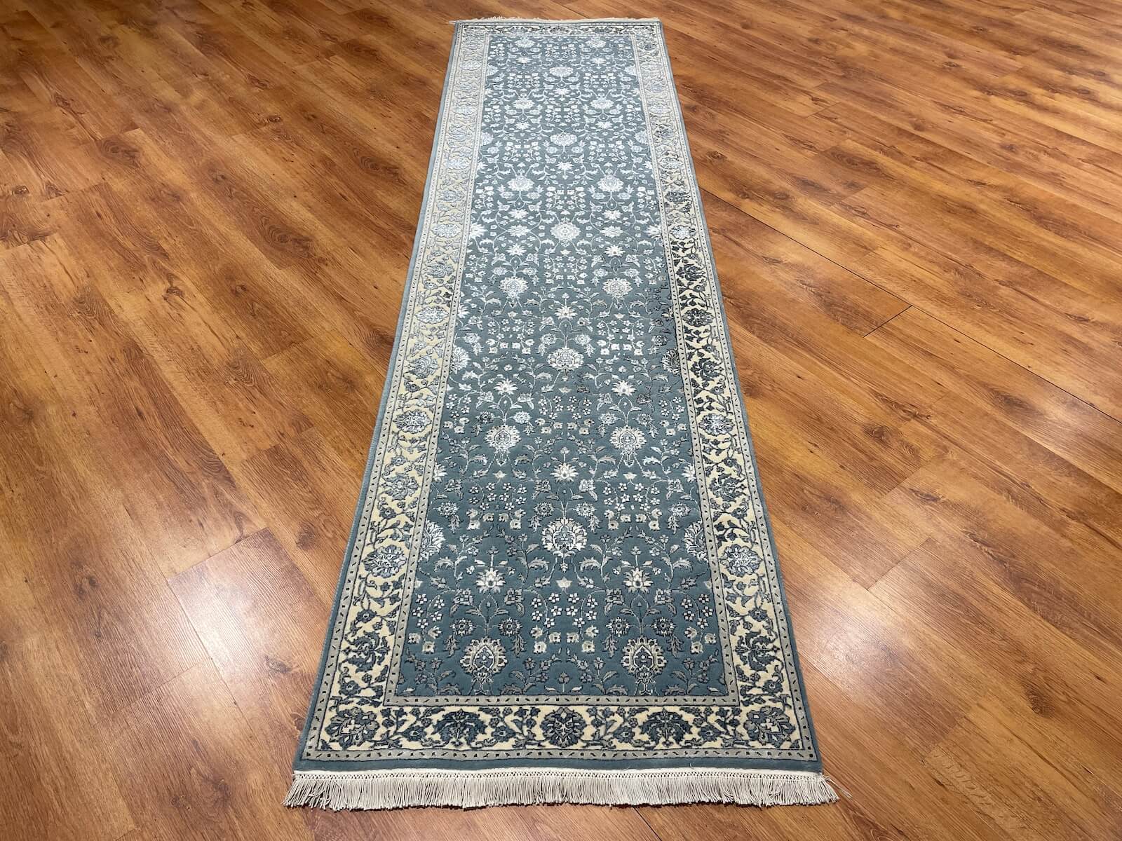 Siraze Silk-Blend Usak Handwoven Runner Rug – 82X297 by Camel Carpet