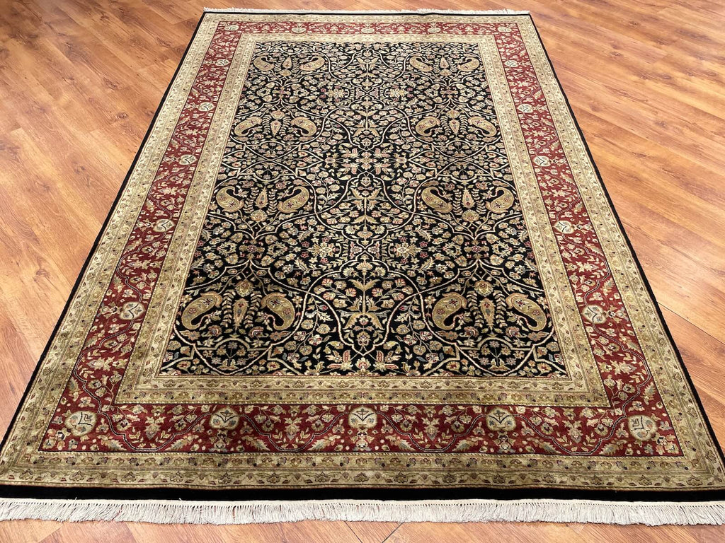 Siraze Usak Handwoven Rug – 187X272 by Camel Carpet