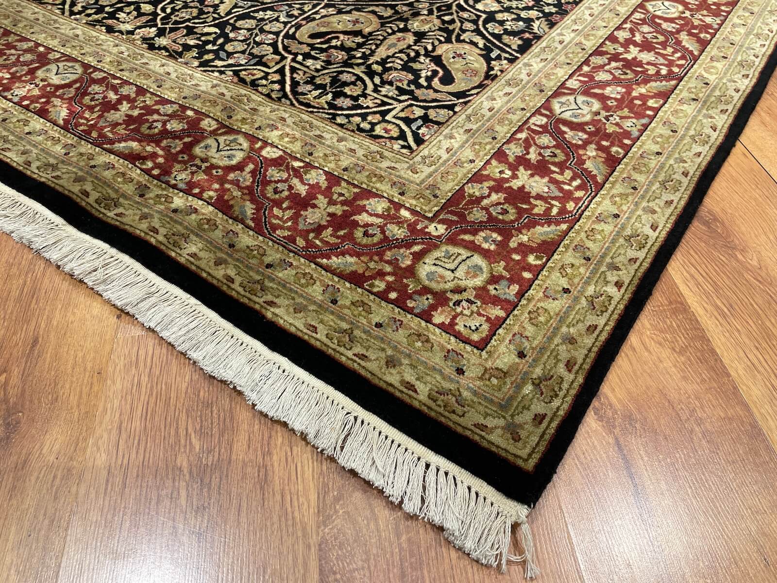 Siraze Usak Handwoven Rug – 187X272 by Camel Carpet
