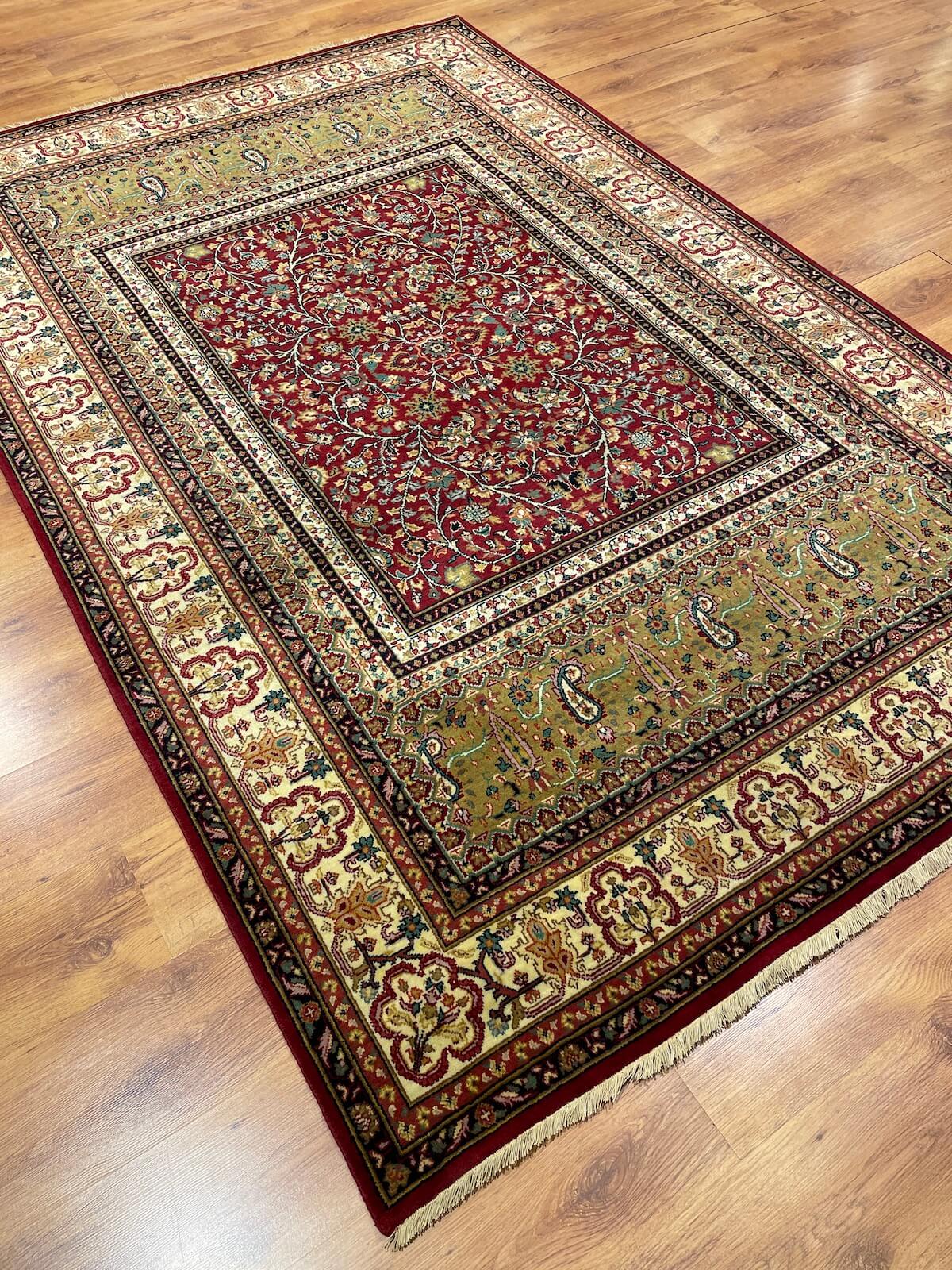 Siraze Usak Handwoven Rug – 178X271 by Camel Carpet