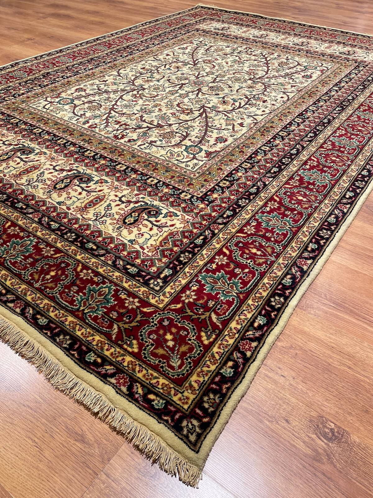 Siraze Usak Handwoven Rug – 184X271 by Camel Carpet