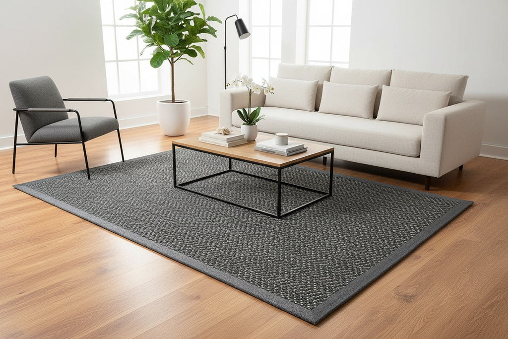 SiShawl Pattern Rug Antrasit 991 by Camel Carpet