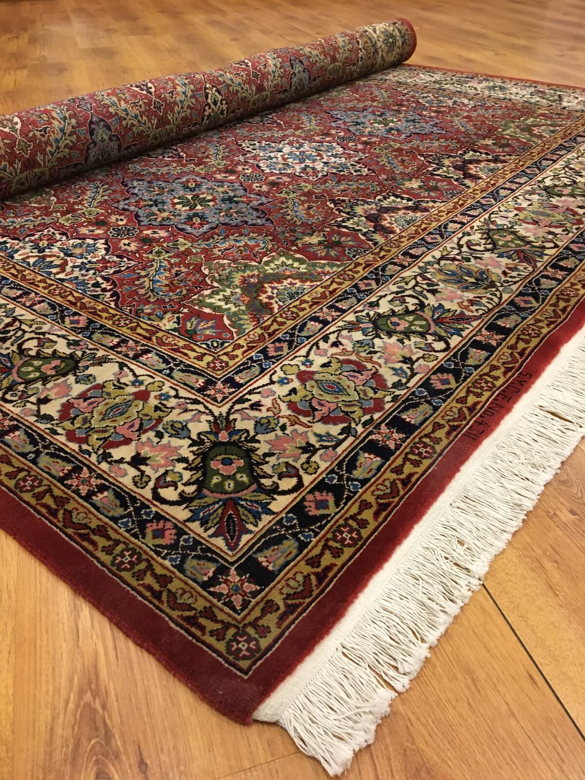 Sivas Prison Weave Handwoven Rug by Camel Carpet