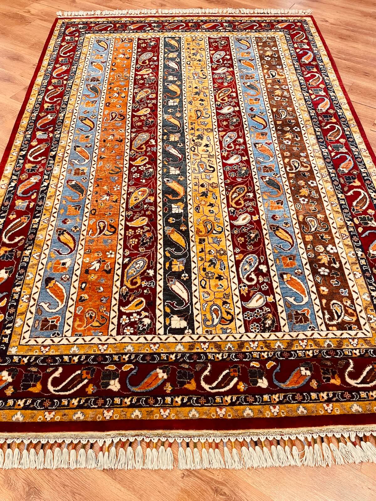Sivas Shawl Pattern Handwoven Rug – 183X271 by Camel Carpet