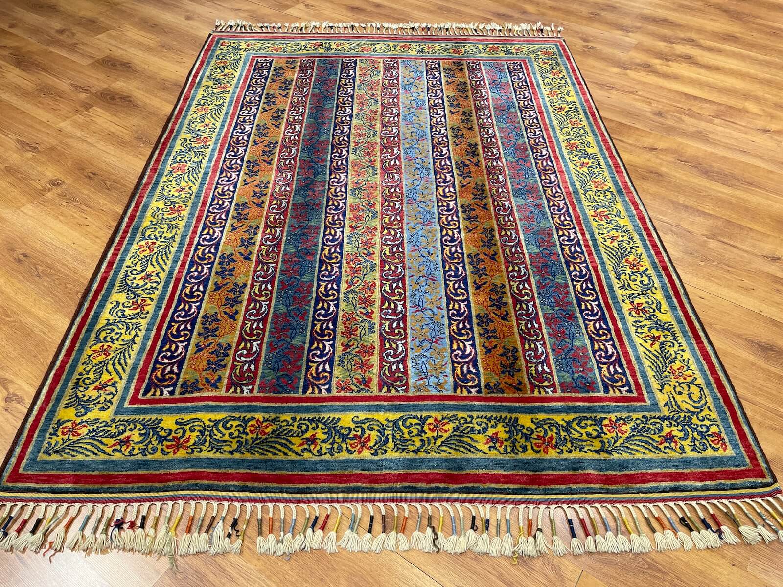 Sivas Shawl Pattern Handwoven Rug – 177X235 by Camel Carpet