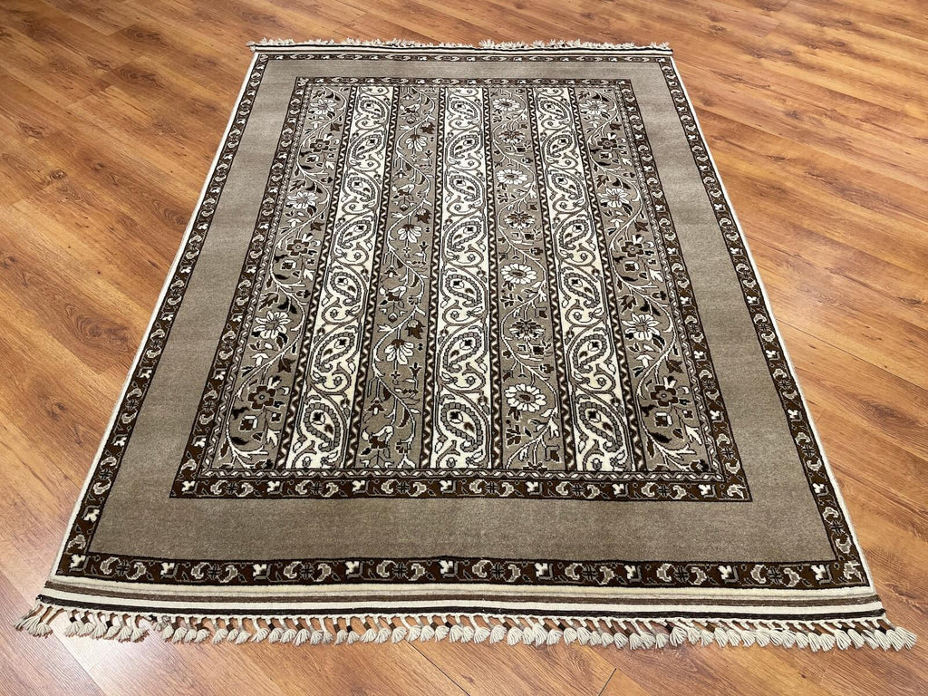 Sivas Shawl Pattern Handwoven Rug – 050439 by Camel Carpet