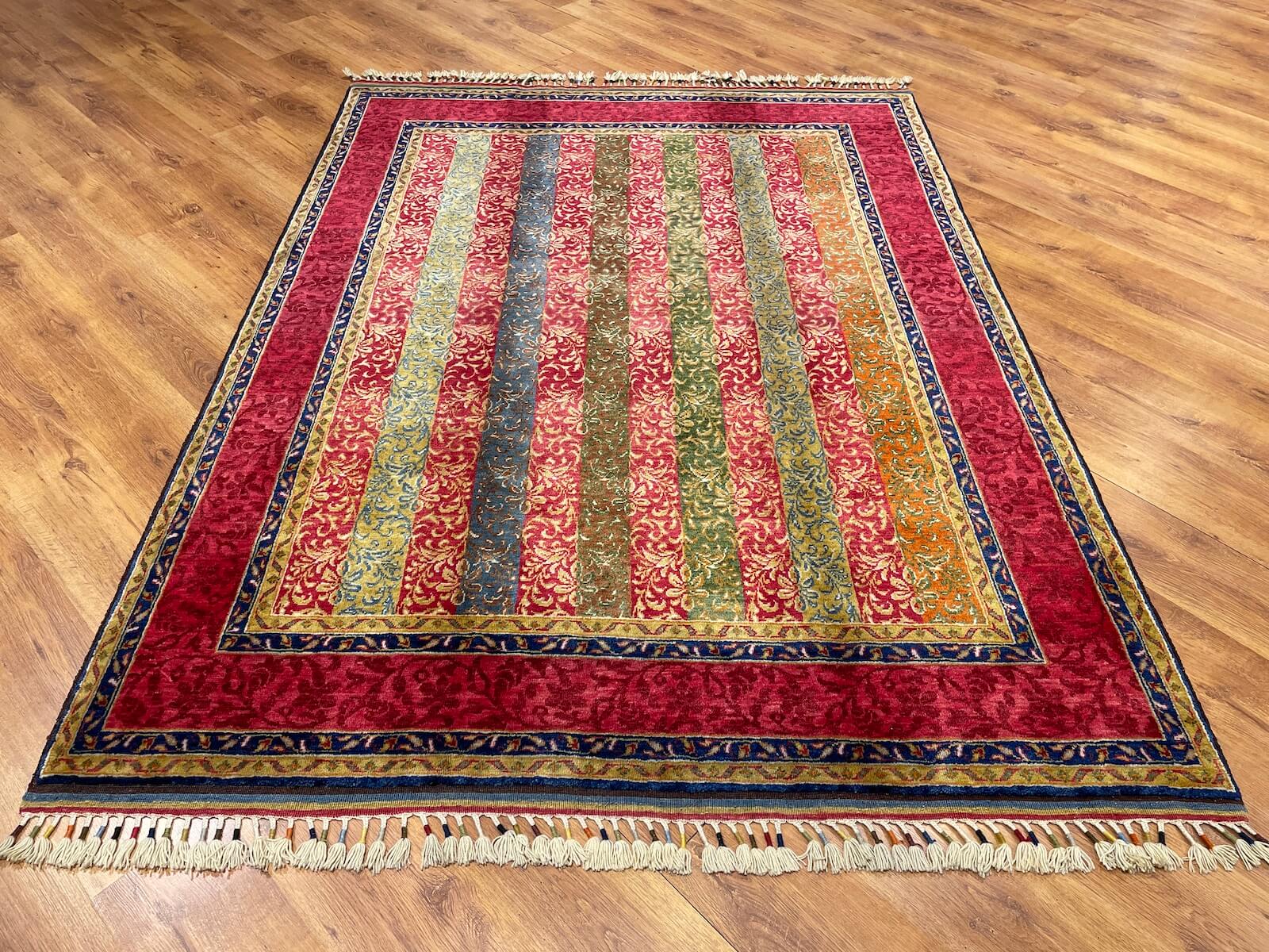 Sivas Shawl Pattern Handwoven Rug – 051331 by Camel Carpet