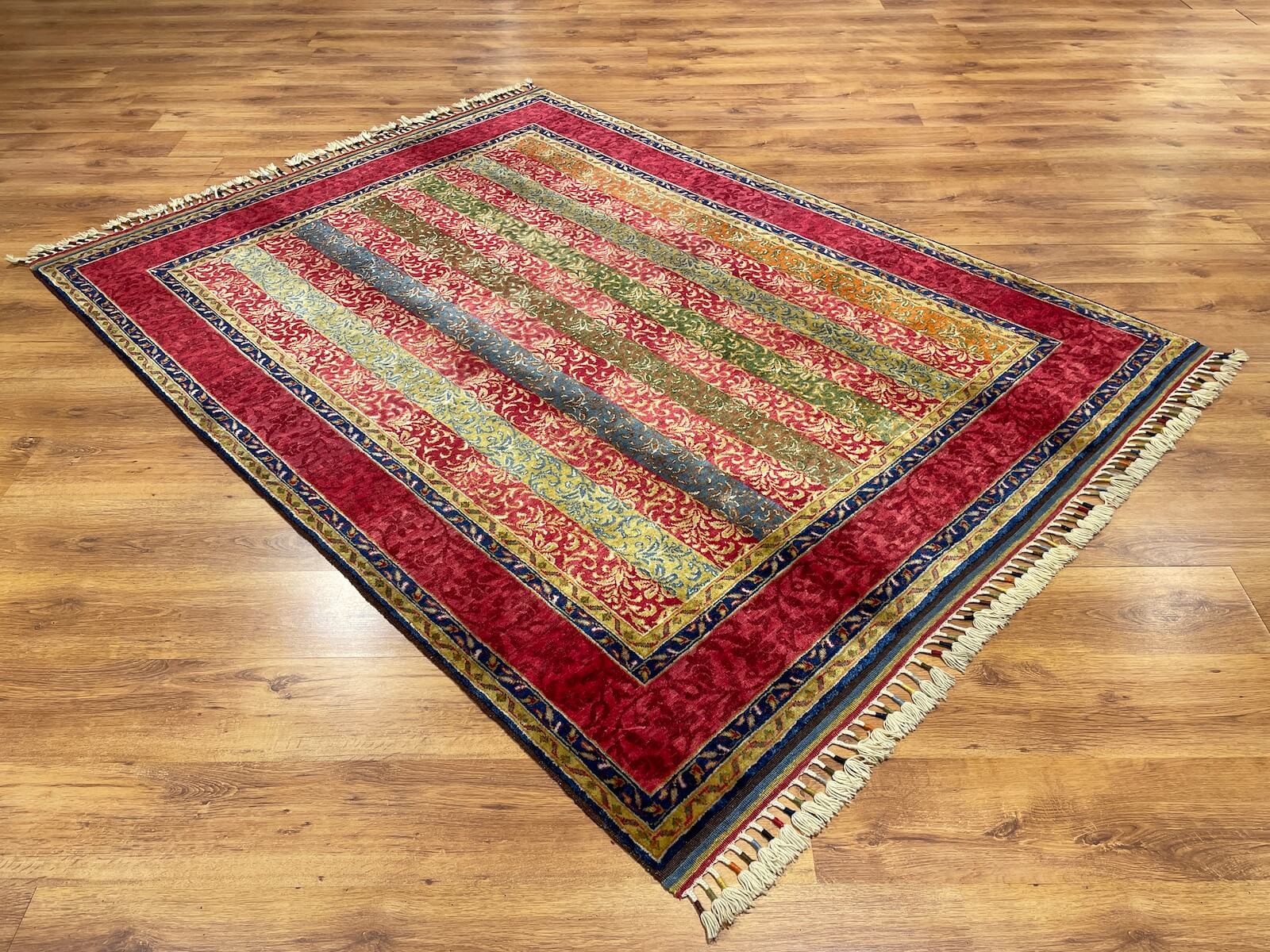 Sivas Shawl Pattern Handwoven Rug – 051331 by Camel Carpet