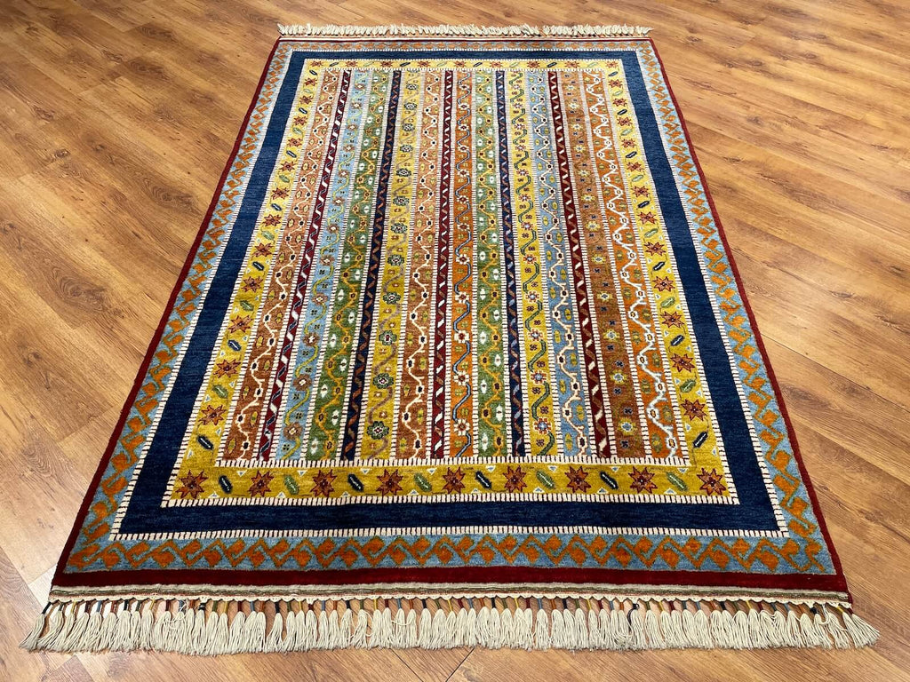 Sivas Shawl Pattern Handwoven Rug – 063484 by Camel Carpet