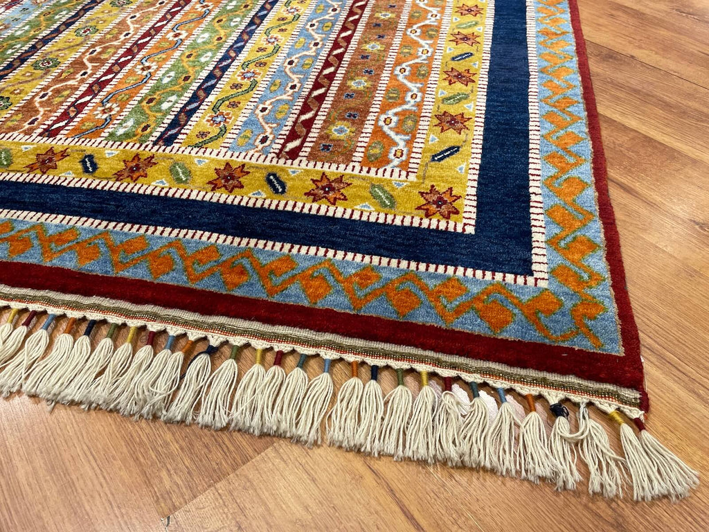 Sivas Shawl Pattern Handwoven Rug – 063484 by Camel Carpet