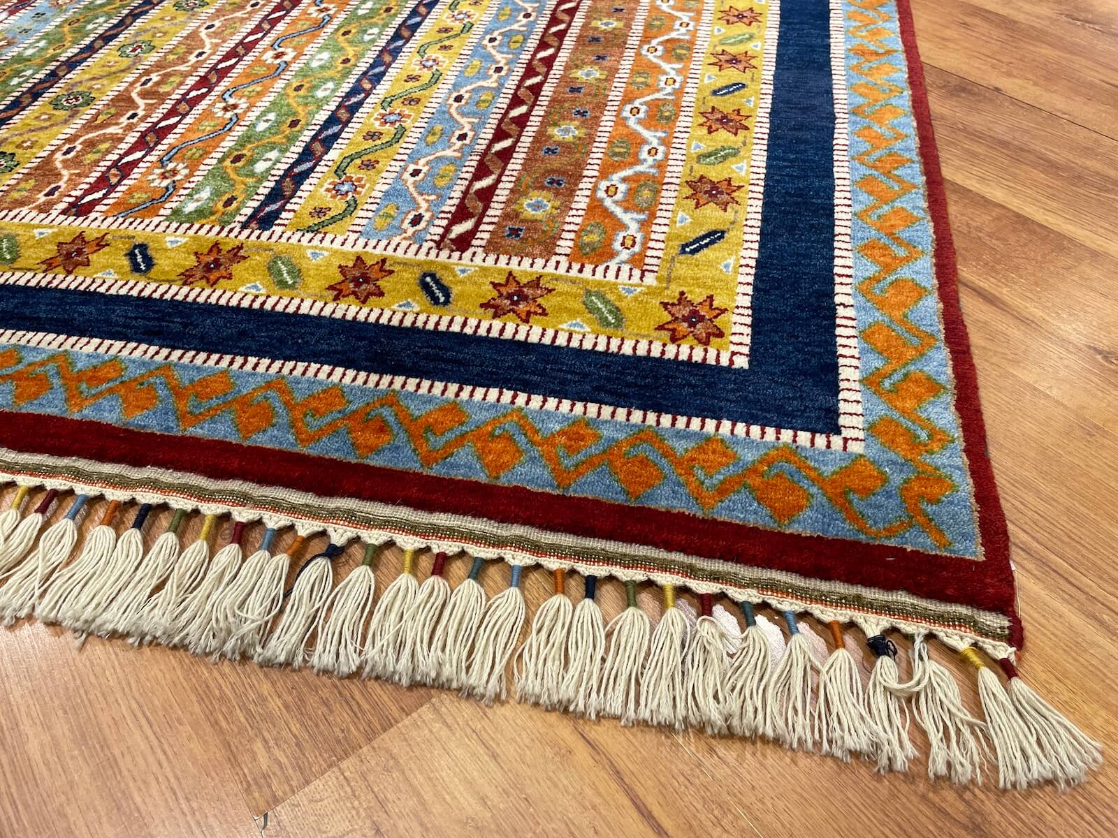 Sivas Shawl Pattern Handwoven Rug – 063484 by Camel Carpet