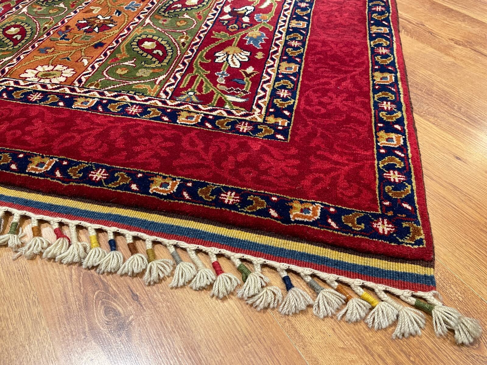 Sivas Shawl Pattern Handwoven Rug – 064601 by Camel Carpet
