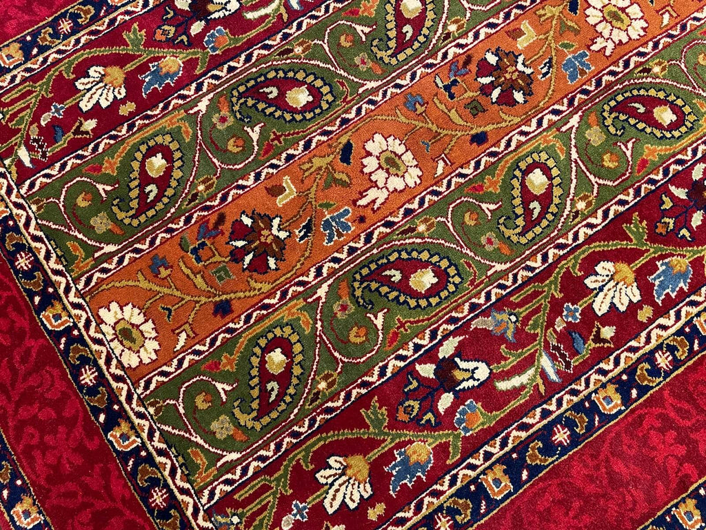 Sivas Shawl Pattern Handwoven Rug – 064601 by Camel Carpet