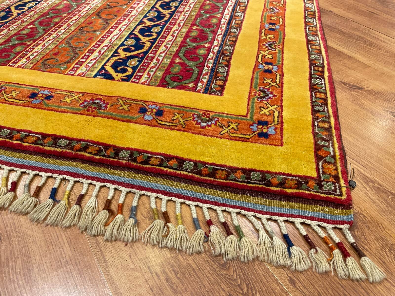 Sivas Shawl Pattern Handwoven Rug – 079610 by Camel Carpet