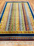 Sivas Shawl Pattern Handwoven Rug – 063458 by Camel Carpet
