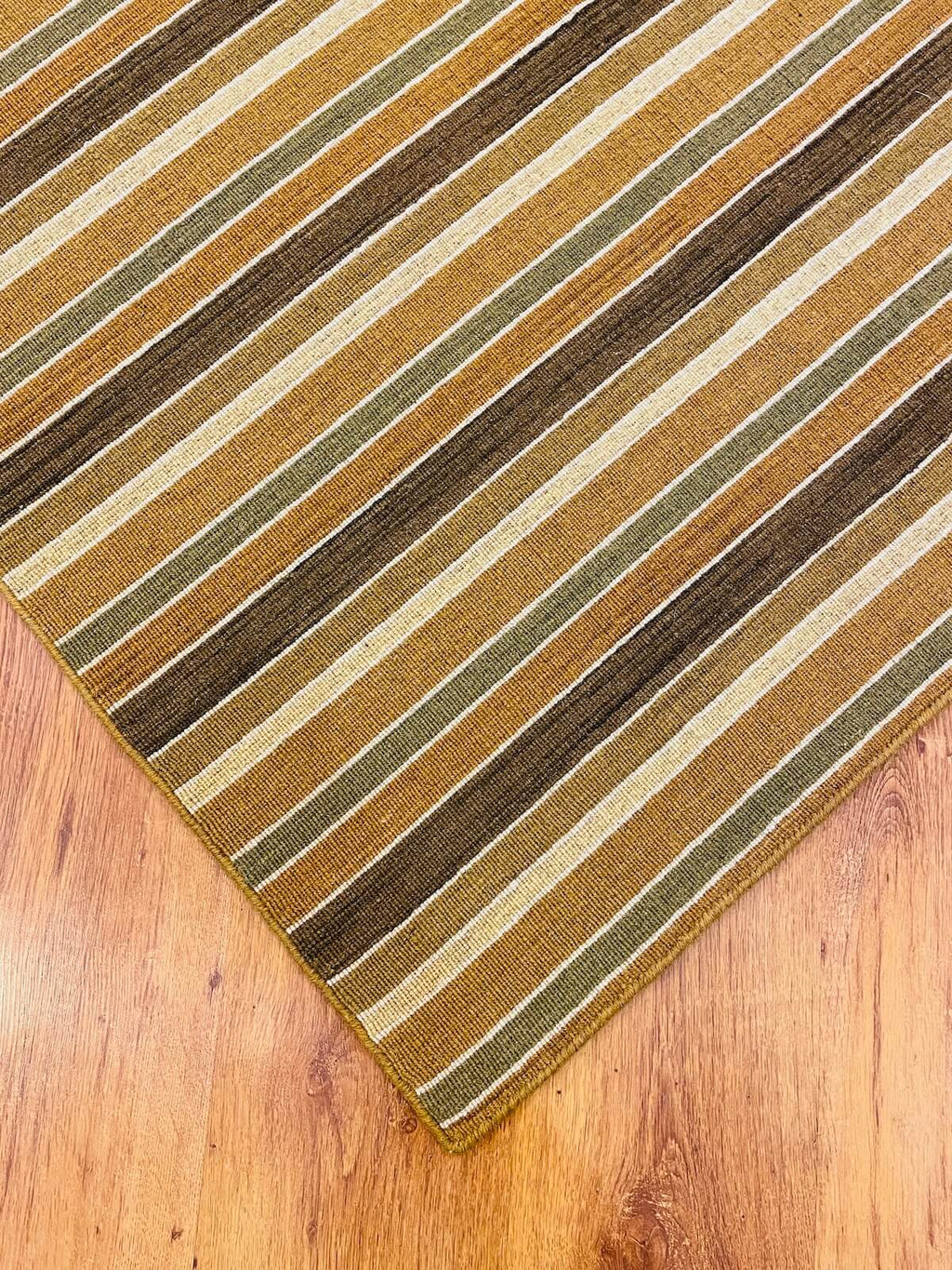 Stripe Cizgili Handwoven Kilim – 120X180 by Camel Carpet