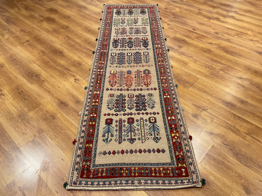 Sumak Handwoven Kilim Runner – 84X285 by Camel Carpet