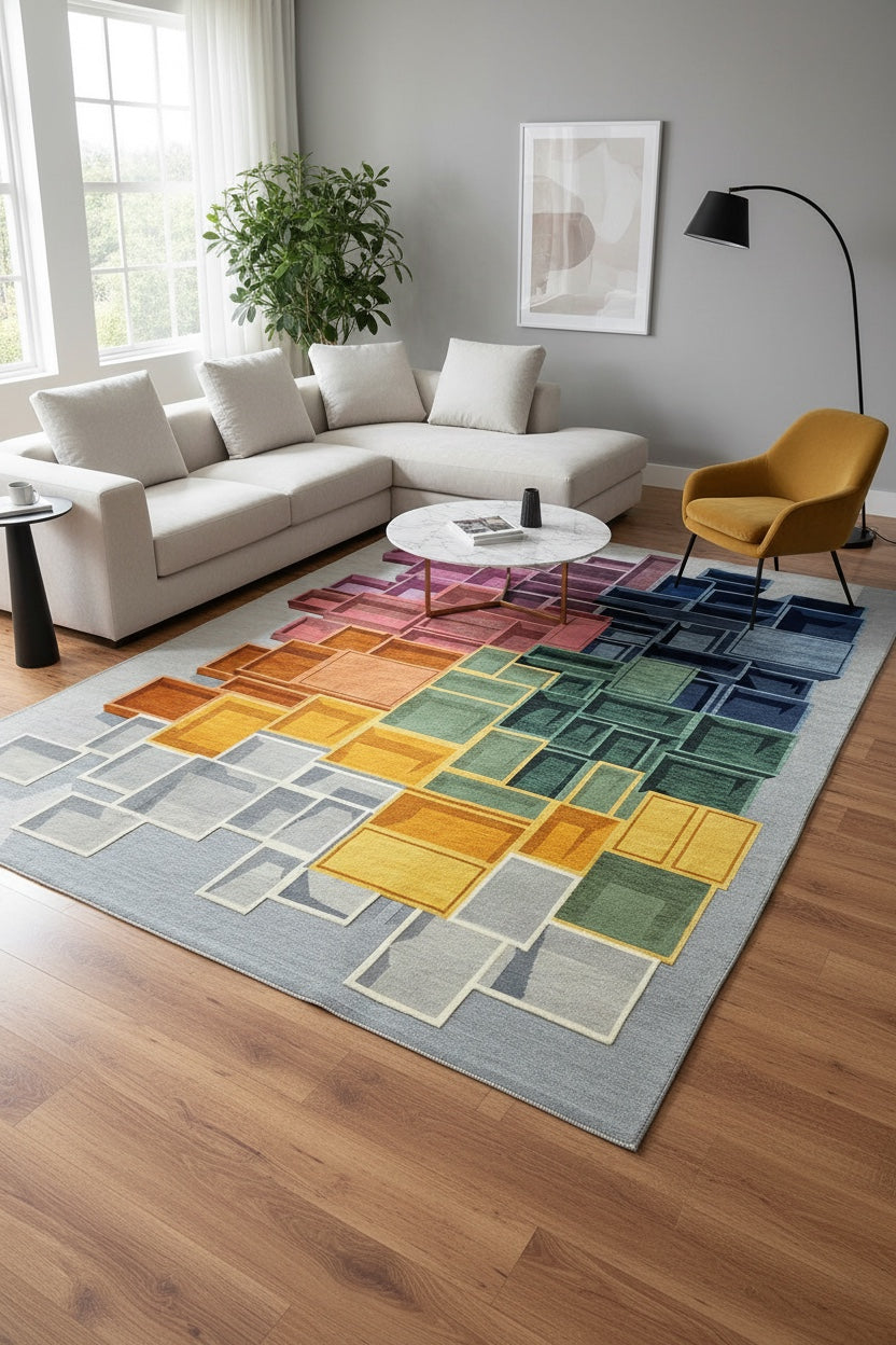 Sumak Handwoven Kilim – 080837 by Camel Carpet