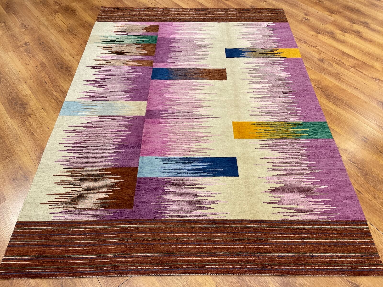 Sumak Handwoven Kilim – 080840 by Camel Carpet