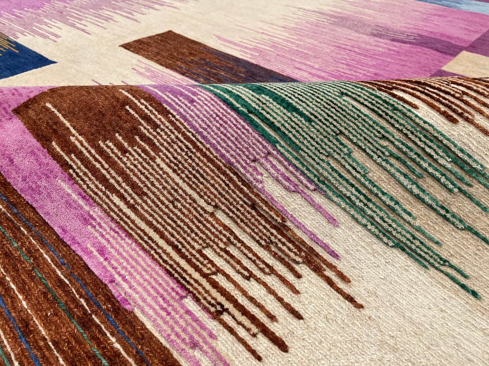 Sumak Handwoven Kilim – 080840 by Camel Carpet