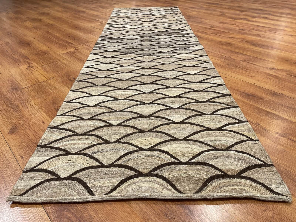 Sumak Handwoven Kilim Runner – 87X285 by Camel Carpet