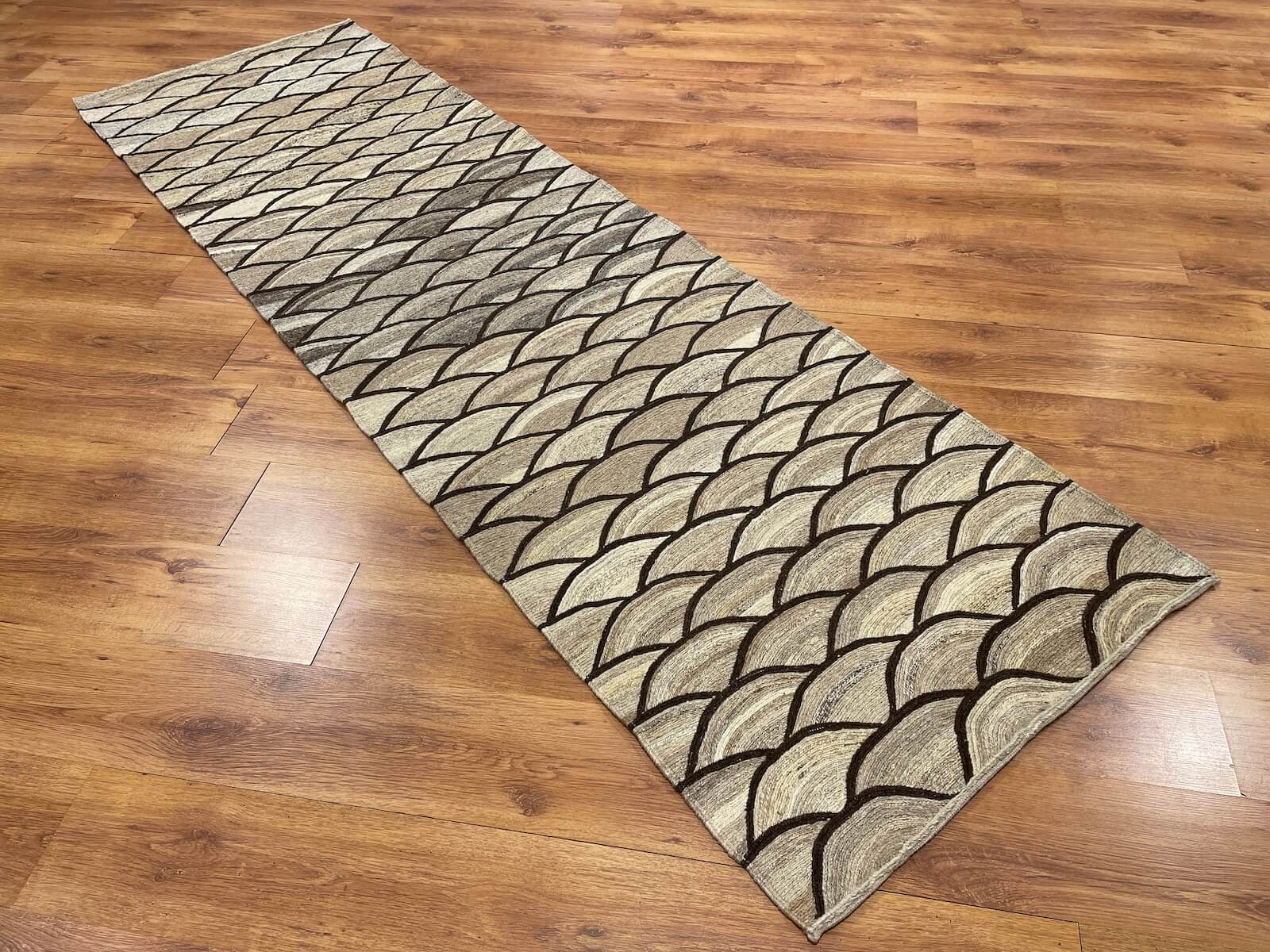 Sumak Handwoven Kilim Runner – 87X285 by Camel Carpet