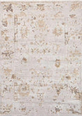 TUAREG-4804 handcrafted wool rug in ivory, taupe, beige with neutral abstract styling