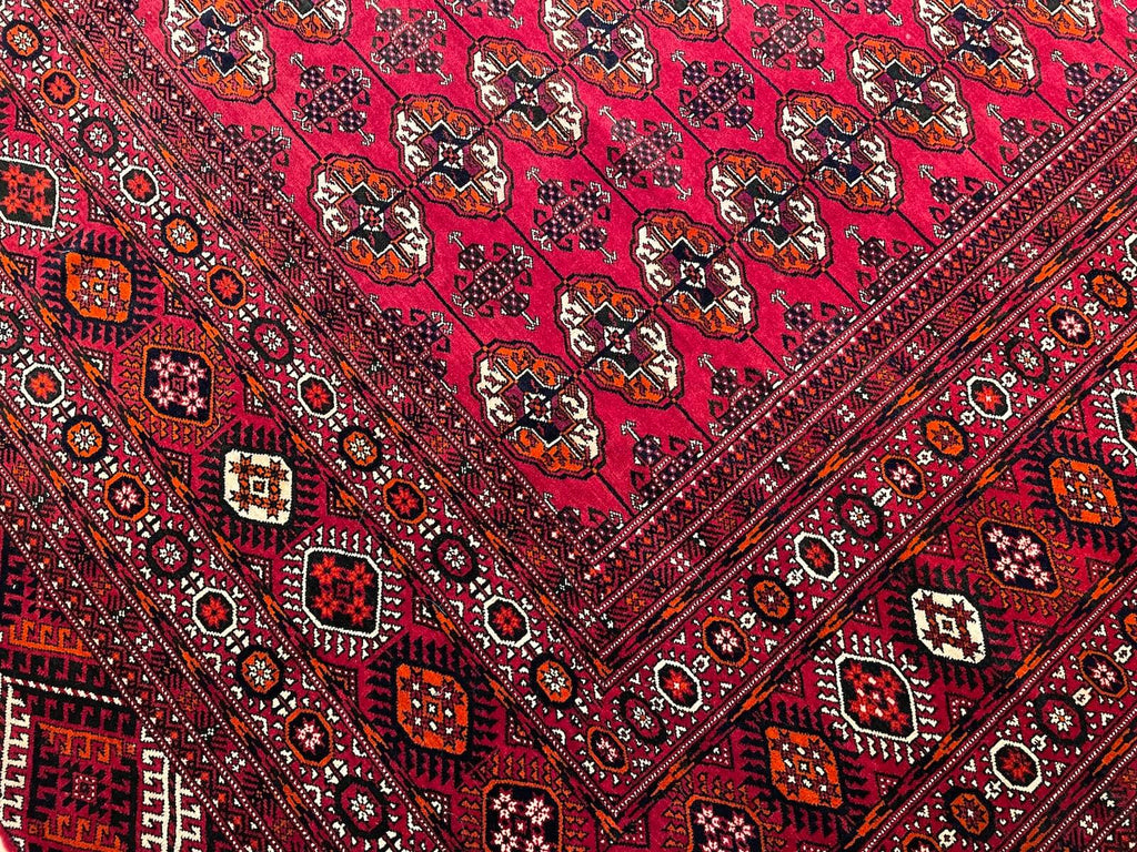 Turkmen Buhara Handwoven Rug by Camel Carpet