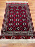 Turkmen Buhara Handwoven Rug by Camel Carpet