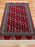 Turkmen Buhara Handwoven Rug by Camel Carpet