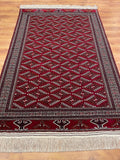 Turkmen Buhara Handwoven Rug by Camel Carpet