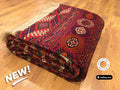 Turkmen Buhara Handwoven Rug by Camel Carpet