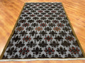 Vintage Black Handwoven Rug by Camel Carpet