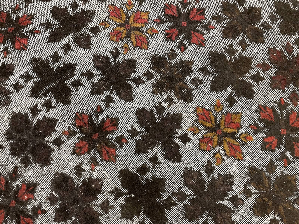 Vintage Black Handwoven Rug by Camel Carpet