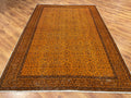 Vintage Orange Handwoven Rug by Camel Carpet