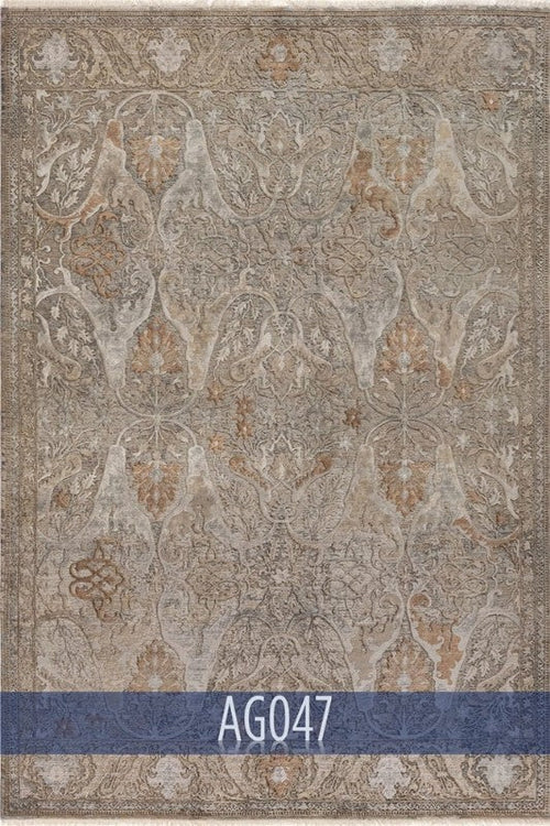 Agartha Woolknot Rug – AG047 by Camel Carpet