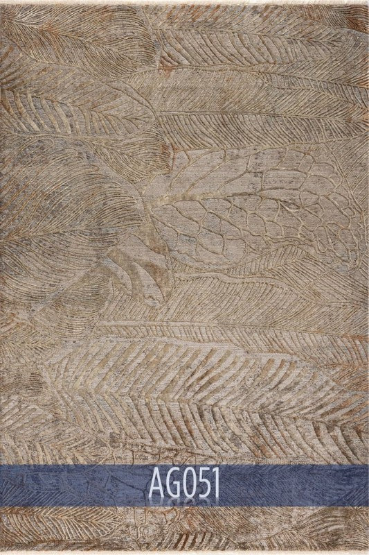 Agartha Woolknot Rug – AG051 by Camel Carpet