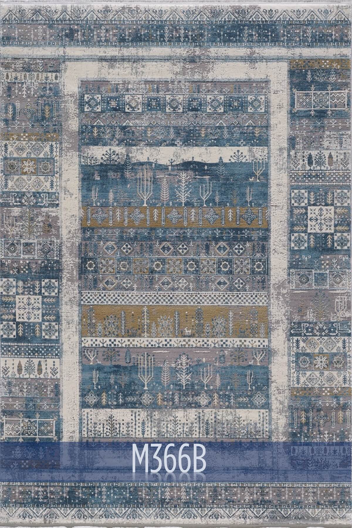 Craft M366B Woolknot Rug by Camel Carpet