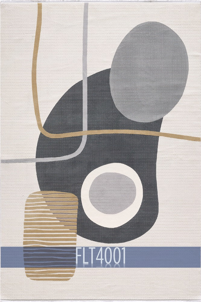 Flat 4001 Woolknot Rug by Camel Carpet