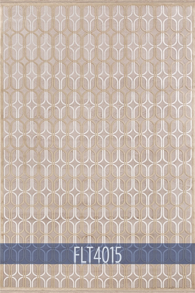 Flat 4015 Woolknot Rug by Camel Carpet
