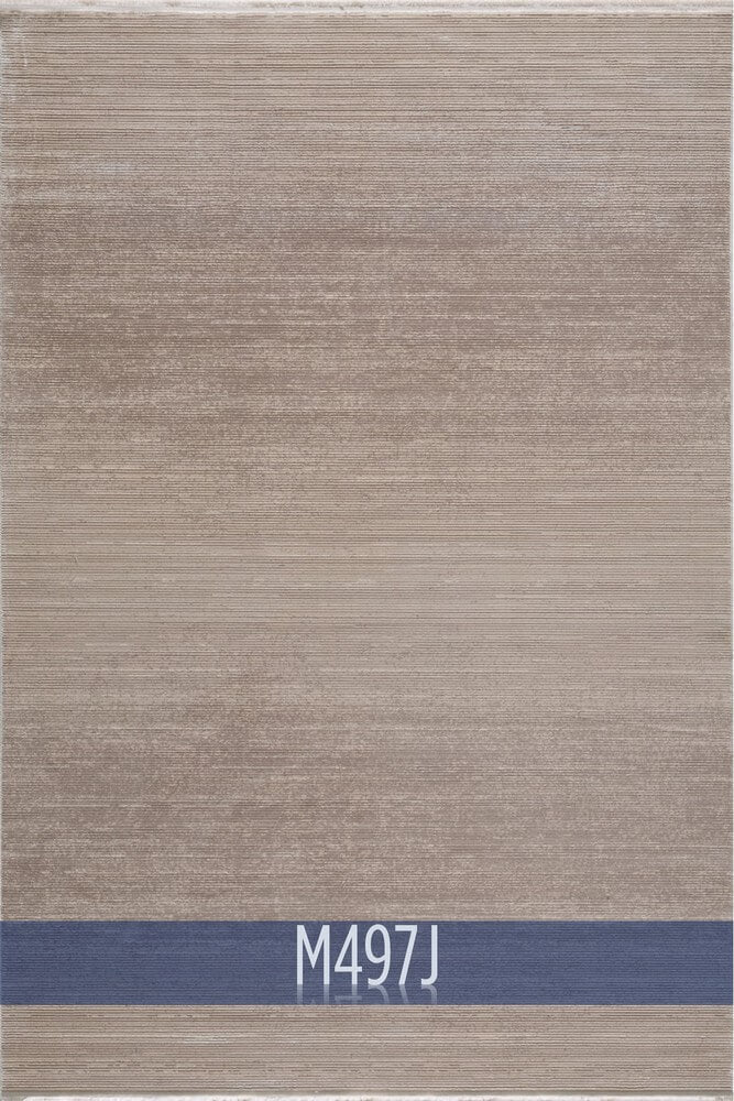 Flat M497J Woolknot Rug by Camel Carpet