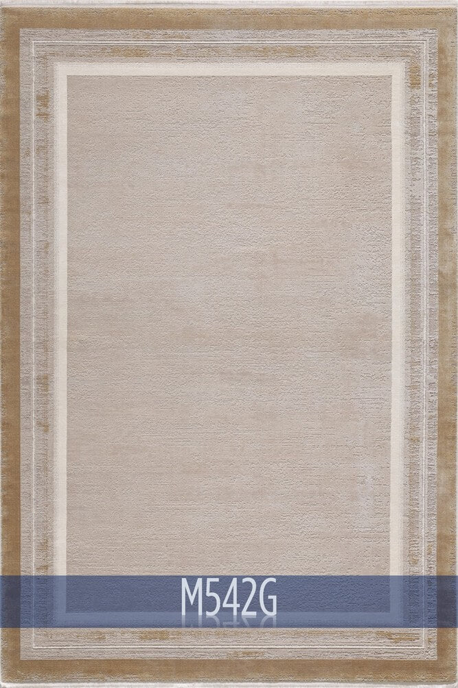 Flat M542G Woolknot Rug by Camel Carpet