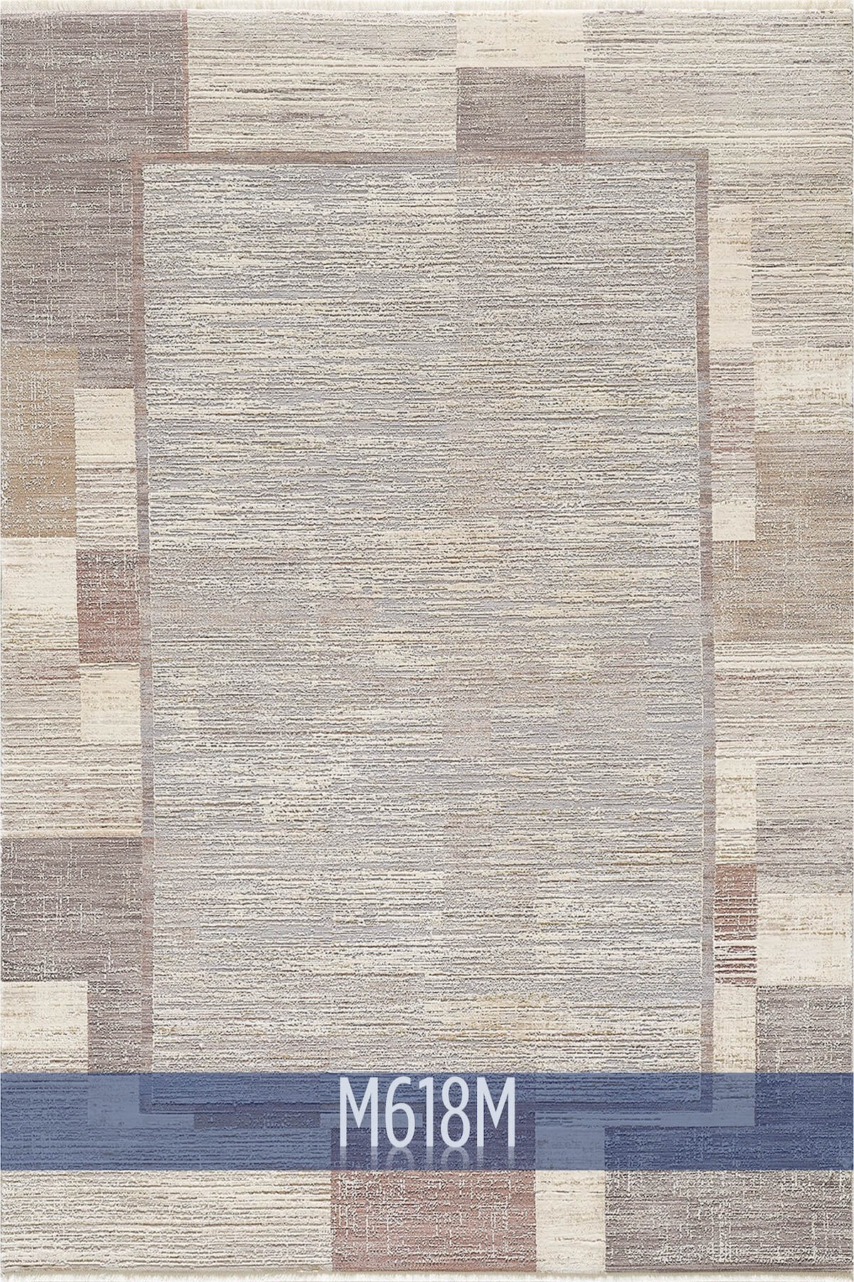 Hera M618M Woolknot Rug by Camel Carpet