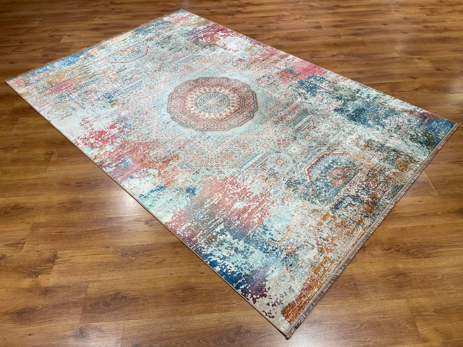 Icon Woolknot Rug – IC403 by Camel Carpet