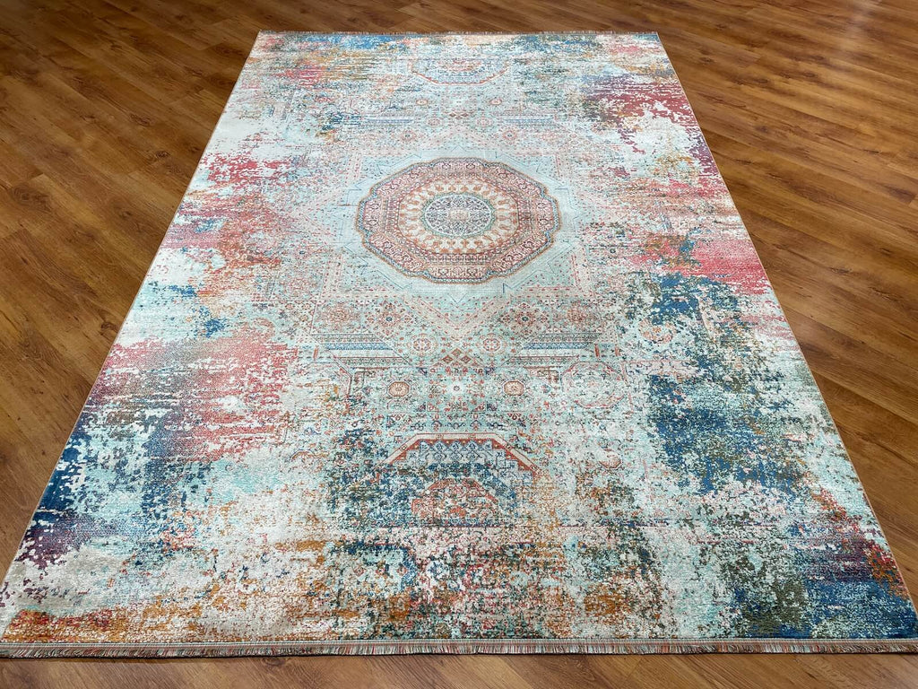 Icon Woolknot Rug – IC403 by Camel Carpet