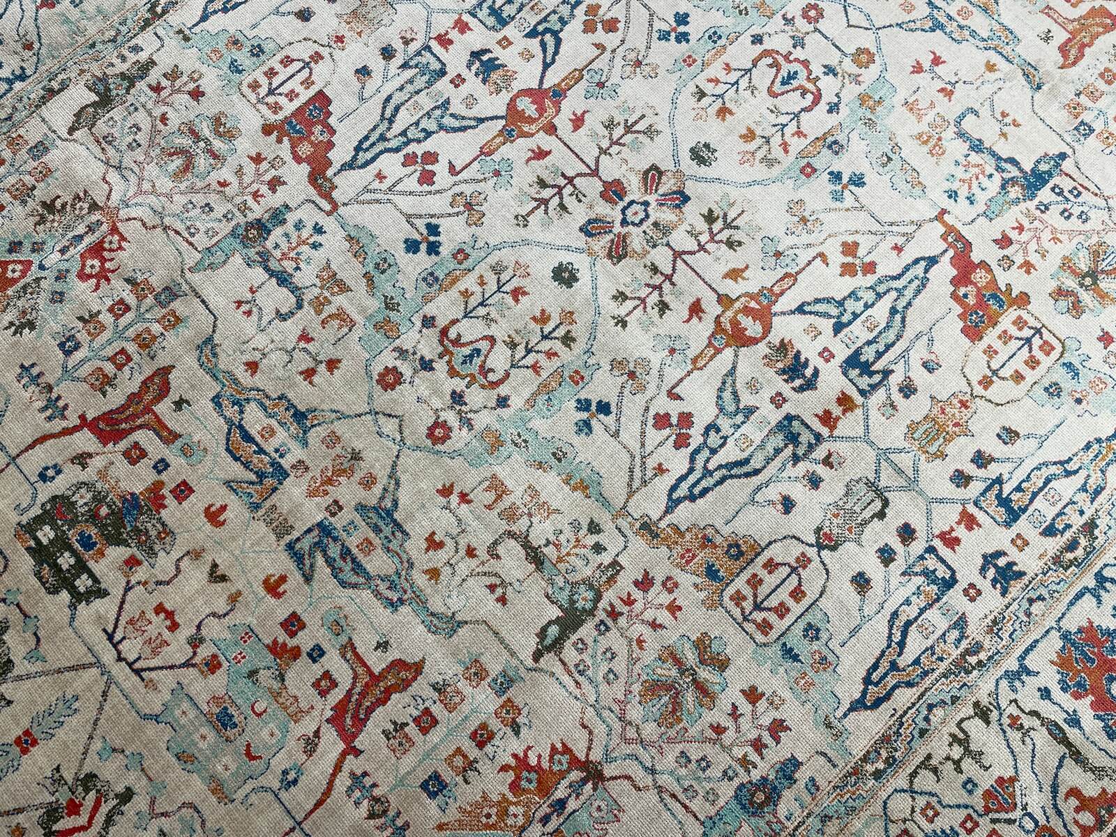 Icon Woolknot Rug – IC408 by Camel Carpet