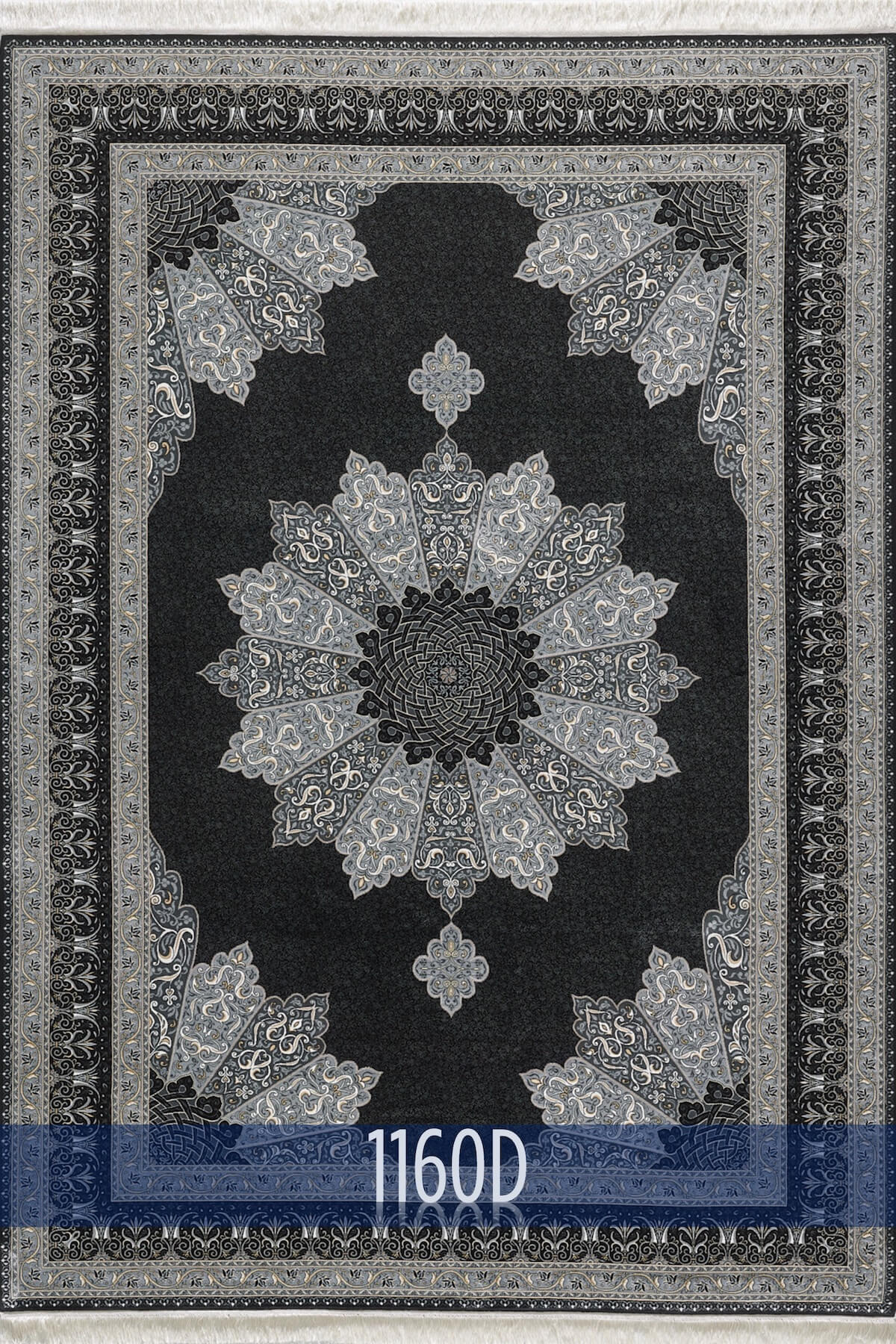 Silk 1160D Woolknot Rug by Camel Carpet