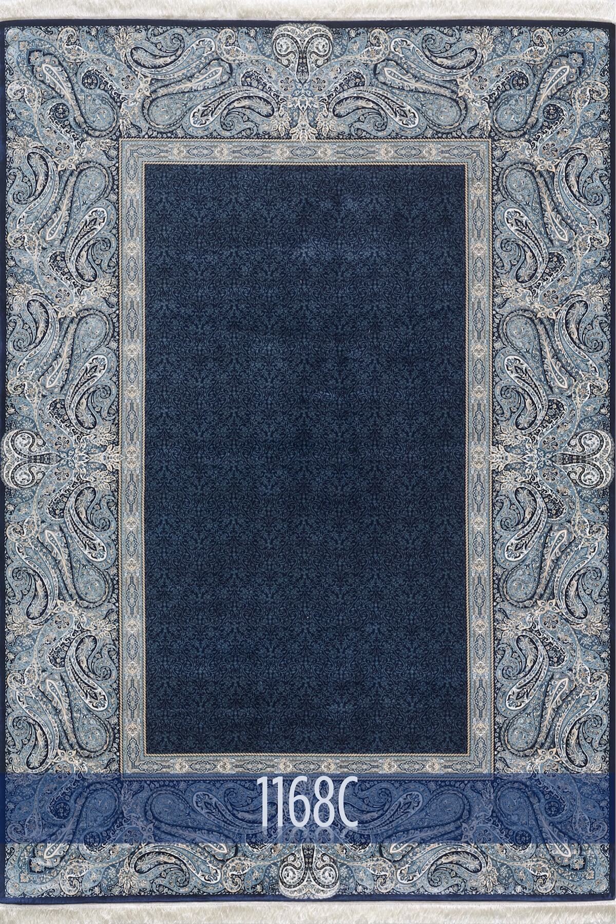 Silk 1168C Woolknot Rug by Camel Carpet