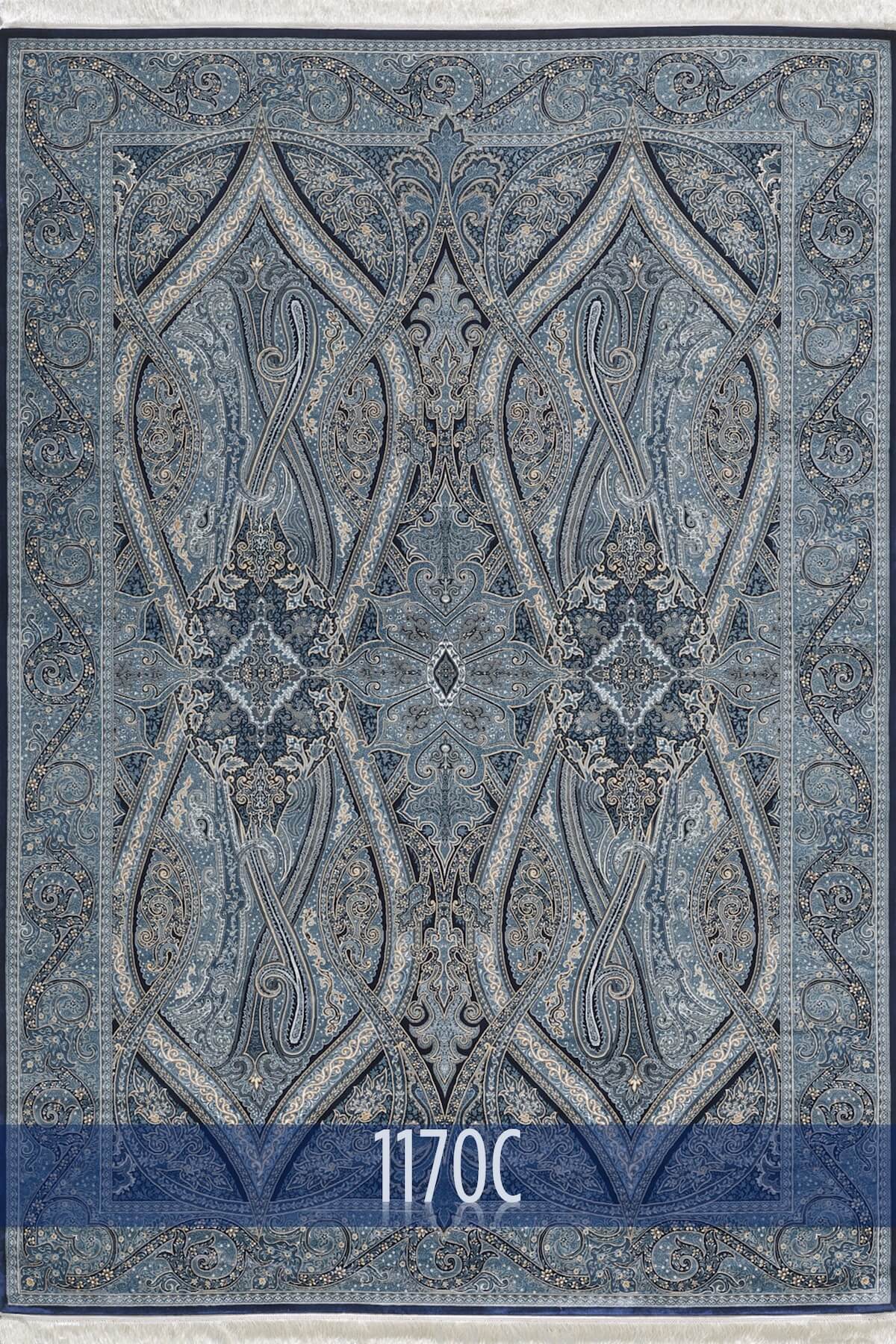 Silk 1170C Woolknot Rug by Camel Carpet